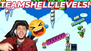[SMM 2] Juego Niveles de TEAMSHELL INCLUYENDO el Nivel Air Pegasus (1/13998) Record del Mundoooo!!!