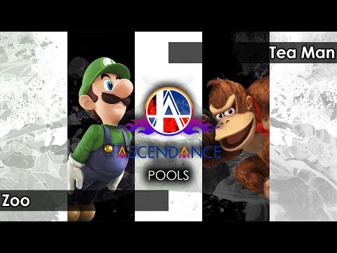 Smash 4: Zoo (Luigi) V Tea Man (Donkey Kong) - Ascendance 64 Tournament SSB4