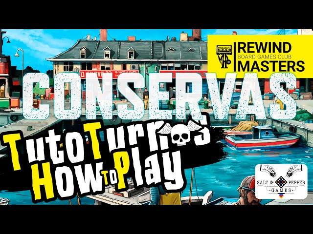 Vídeo relacionado con Salt & Pepper| Conservas | Juego de Tablero | Manten a Flote tu Negocio de Conservas | Decide Que Peces Liberas y Cuales Conviertes en Conservas | 1 Jugador | Español | Temática: Comidas