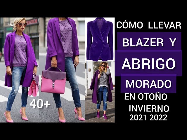 Vídeo relacionado con Abrigo gótico para mujer, chaqueta blazer tops, abrigo steampunk, botón de outwear, vintage, irregular, abrigo de doble botonadura para mujer, morado, M