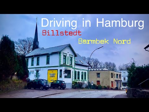 Driving in Hamburg *[Billstedt ➡️ Barmbek Nord]*[4K]*