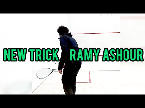 SQUASH. Ramy Ashour has a new trick in 2023