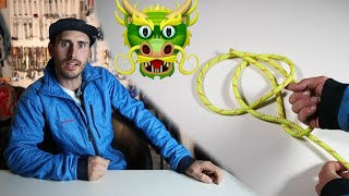 THE DRAGON BOWLINE! (The world's strongest knot)