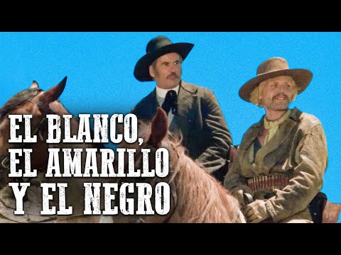 El blanco, el amarillo y el negro | Película de Vaqueros en Español