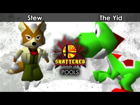 Smash 64: {FITH} | Stew (Fox) V The Yid (Yoshi) - Shattered 62 Tournament SSB64