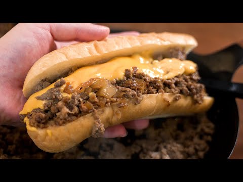 フィリーチーズステーキ（クラシック＆照り焼き魔改造）
