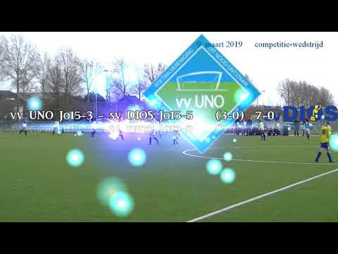 vv UNO Jo15-3 - sv DIOS Jo15-5 (3-0) 7-0