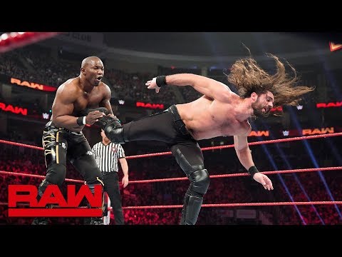 Seth Rollins vs. Shelton Benjamin: Raw, March 11, 2019