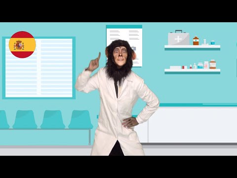 Luli Pampín - CINCO MONITOS 🐒🇪🇸 (Five Little Monkeys)