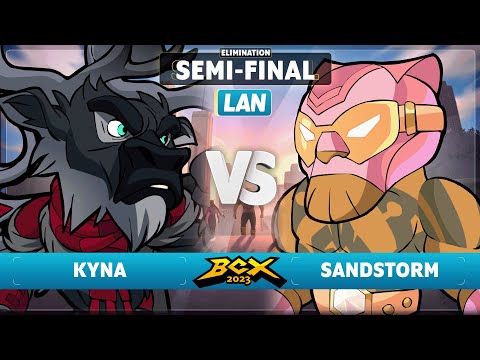 Kyna vs Sandstorm - Elimination Semi-Final - Brawlhalla World Championship 2023 - LAN 1v1