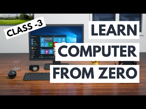 Learn Computer From Zero at Home - Basic Computer Course Class 3