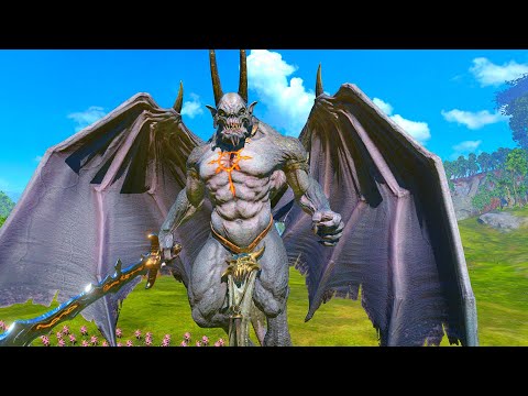 Daemon Prince Pre-Battle Speech. Total War Warhammer 3