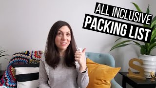 All Inclusive Packing List & Packing Tips - What to pack for an all inclusive vacation