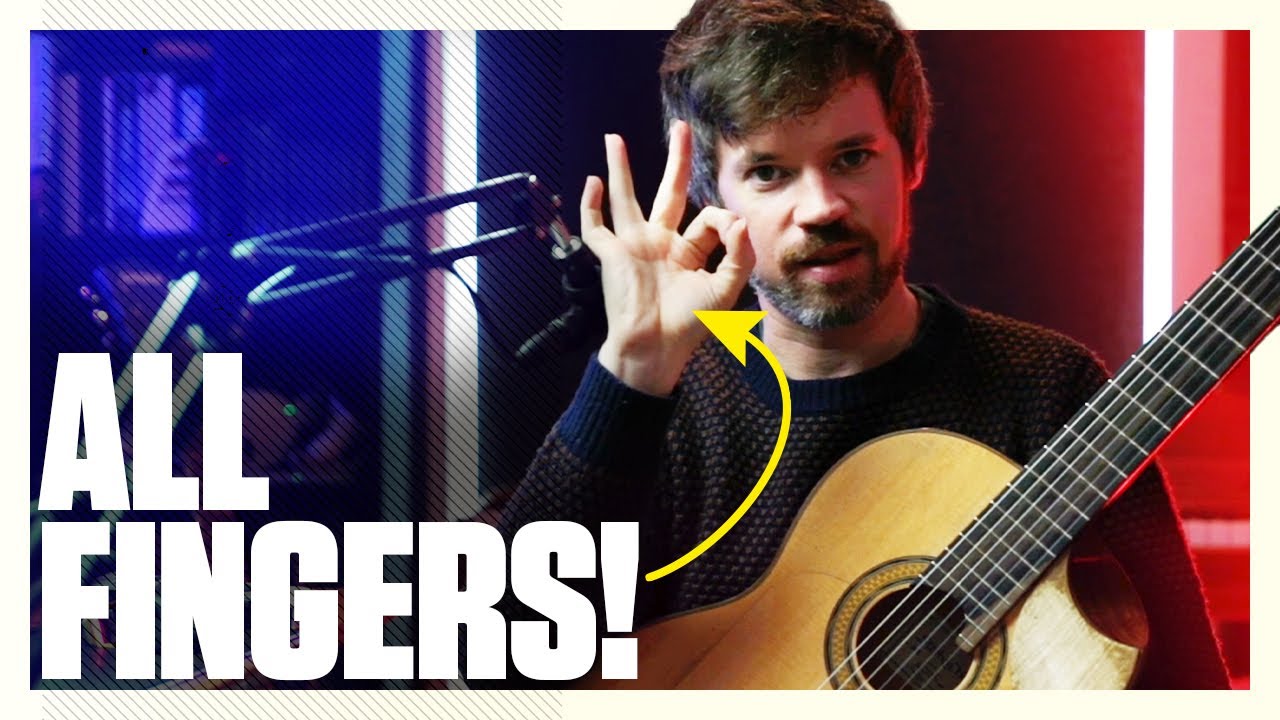 Flamenco lesson - rasgueado strumming like Paco and Marcin! - YouTube