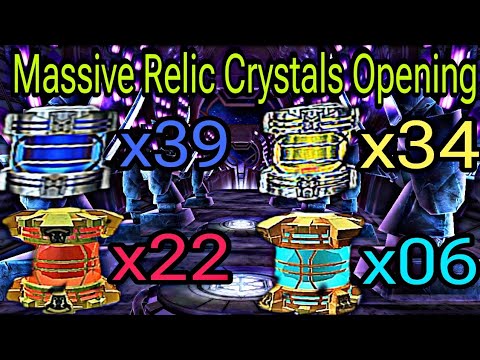 100+ Relic Crystals Opening Marvel Contest of Champions