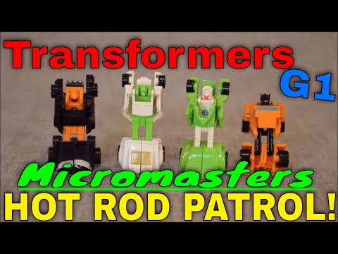 Transformers G1 Micromaster Hot Rod Patrol - GotBot True Review NUMBER 564