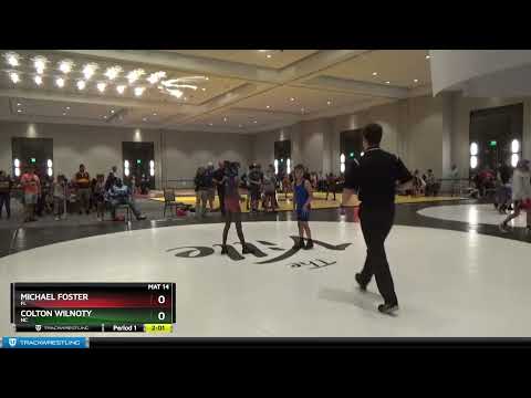 70 Lbs Cons. Round 1 - Michael Foster, FL Vs Colton Wilnoty, NC C429