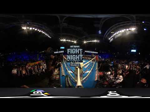 Daniel Dubois floors rival Mauricio Barragan with brutal body blow | 360 Virtual Reality Boxing