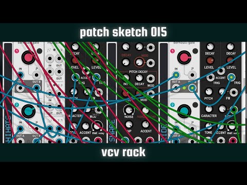 PATCH SKETCH 015 - Quick Probability Triplet Psytrance Loop [VCV Rack]