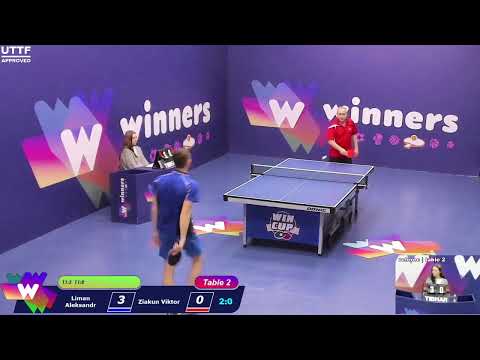 WINners CUP table 2  21.01 Liman Aleksandr - Ziakun Viktor  22:00
