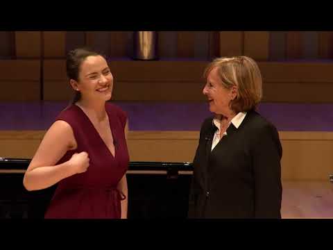 Frederica von Stade masterclass, BBC Cardiff Singer of the World, 21 Jun 2019