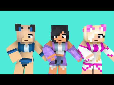 SUPER IDOL DANCE MEME : MINECRAFT ANIMATION | Aphmau  - MONSTER SCHOOL