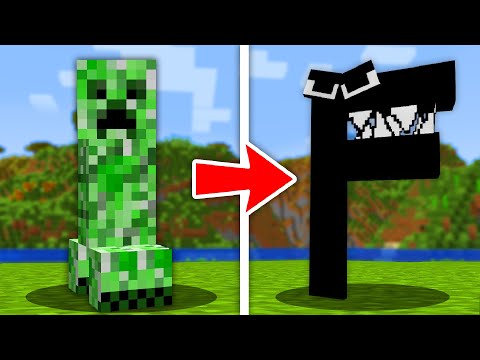 We remade every mob into alphabet lore in minecraft