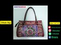 Shantiniketan leather bags wholesale I Batik Chata Shoulder Bag