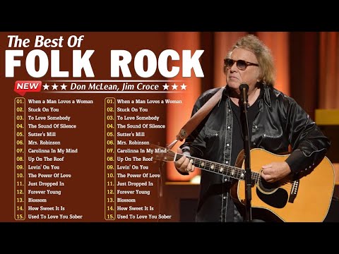 Best Of 70s 80s 90s Folk Rock & Country 🎶 Kenny Rogers, Bob Dylan, John Denver, Simon & Garfunkel