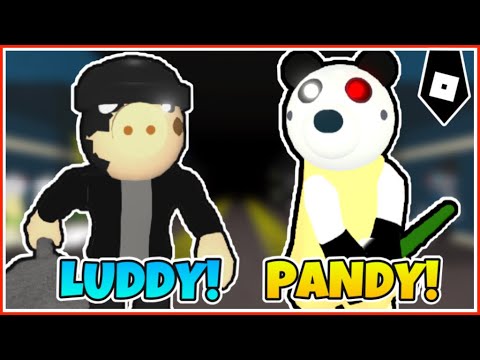 How to get "LUDDY" & "TSP WITHDRAWAL PANDY" BADGES in Piggy Roleplay 피기 롤플레이 (Korean) - ROBLOX