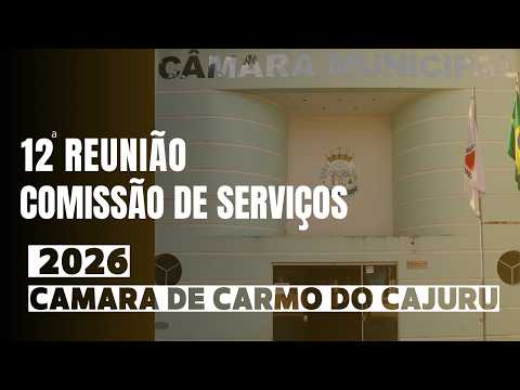 12 Reunião da Comissão de Serviços 2026