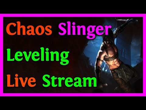 🔴POE Chaos Slinger - Leveling - Harvest League Start | Live Stream