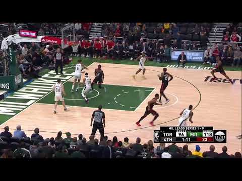 D.J. Wilson All Game Actions 05/17/19 Toronto Raptors vs Milwaukee Bucks Game 2 Highlights