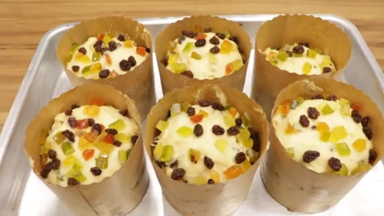 MINI PANETONE 250 G DE MASSA MOLE QUE NÃO PRECISA SOVAR - FÁCIL E ECONÔMICO!