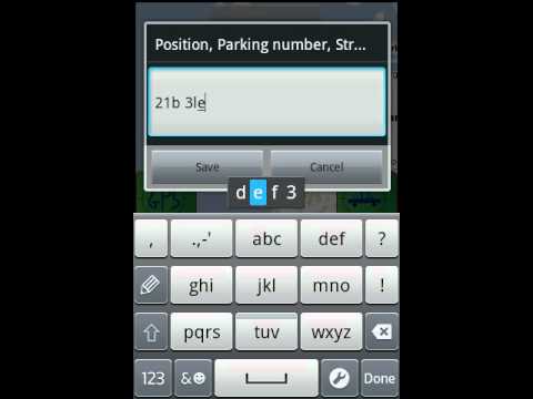 Parking Remember Video