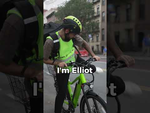 Delivery riders choose Whizz e-bikes #electricbikerental #whizz #nyc