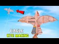 How To Make A Newspaper Eagle Kite Kite Making Flying Kite Easy To Make