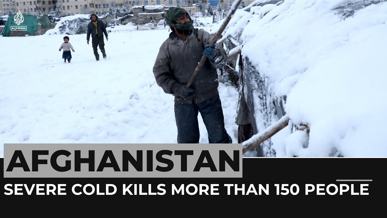 Afghanistan bitter winter: Severe cold kills more than 150 people