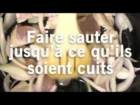 Comment faire une omelette aux épinards et au poulet, cuite au four