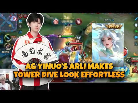 AG YINUO IS BACK ON ARLI! | BEST ARLI PLAYER GAMEPLAY | HONOR OF KINGS 🇨🇳 CHINA