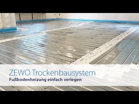 ZEWOTHERM | Fußbodenheizung | Trockenbausystem