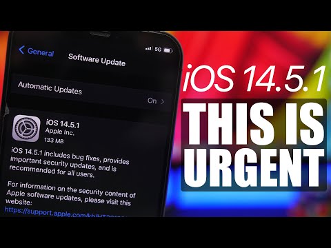 iOS 14.5.1 Released - This Is URGENT !