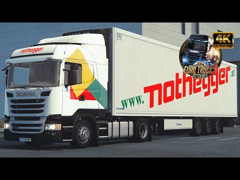 🚛 4K [POV] SCANIA R450 NOTHEGGER - PROMODS 2.60 🇫🇷 (F) Lyon to 🇫🇷 (F) Limoges. (23T)