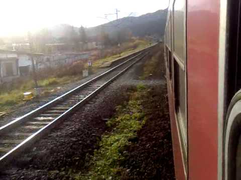 Odchod osobaku z Cadce - pohlad z vozna B