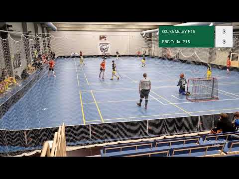 O2JKLMuurY P15 Edustus - FBC Turku 2&3 Erä