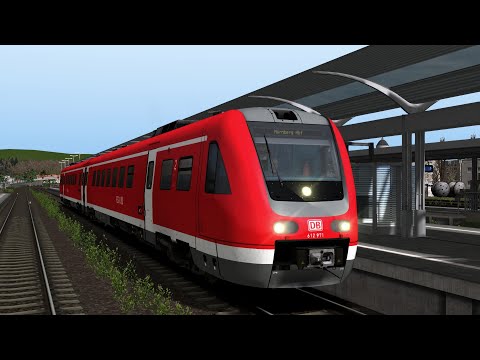 Train Simulator Classic/ Pegnitztalbahn/ 3D-Zug/ RB 30 nach Nürnberg HBF (DB BR 612)/ Jenco/ PC/ DE