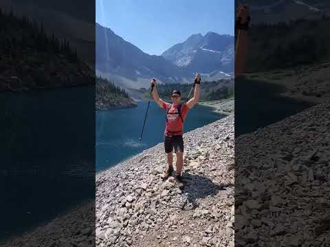 Travel to the Top of Galatea Lakes in Alberta