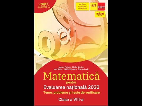 Model de test EN - Testul 6 - Art Klett