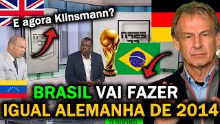 APÓS ESTREIA DO BRASIL, JÜRGEN KLINSMANN SURPREENDE, E DOBRA APOSTA NA ESPN UK