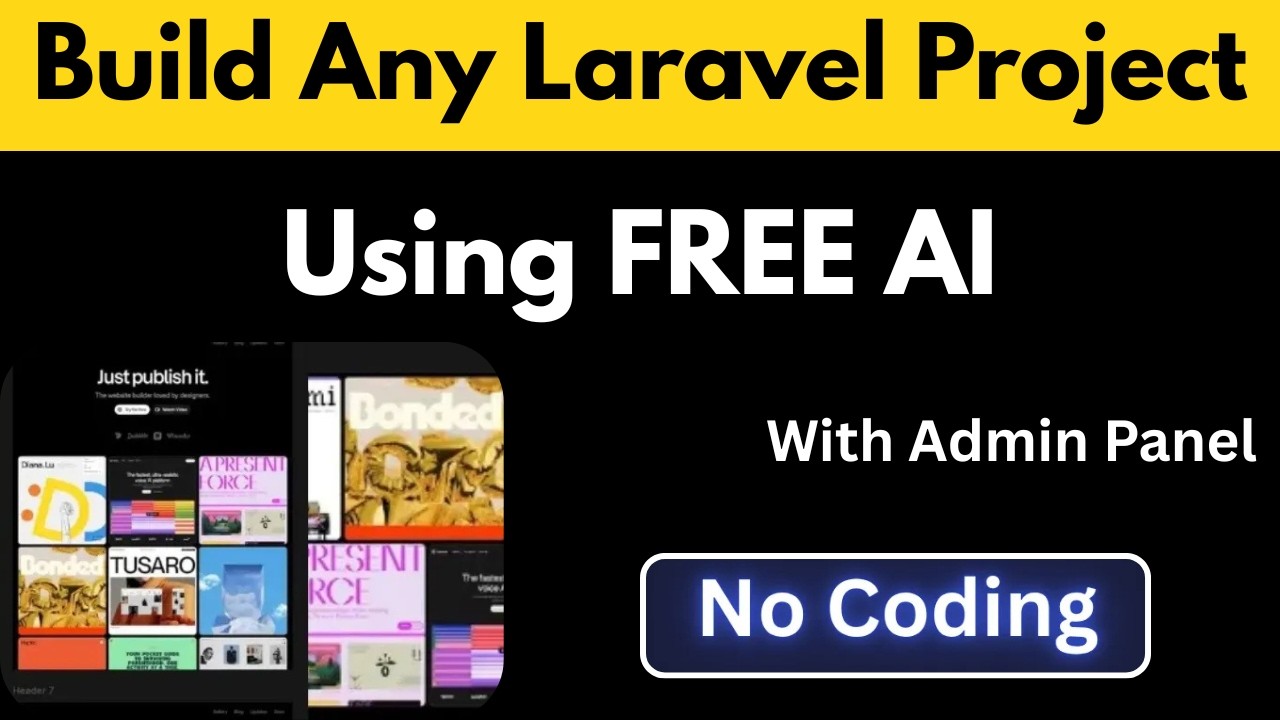 Build Any Laravel Website with AI for FREE (No Coding Needed!)